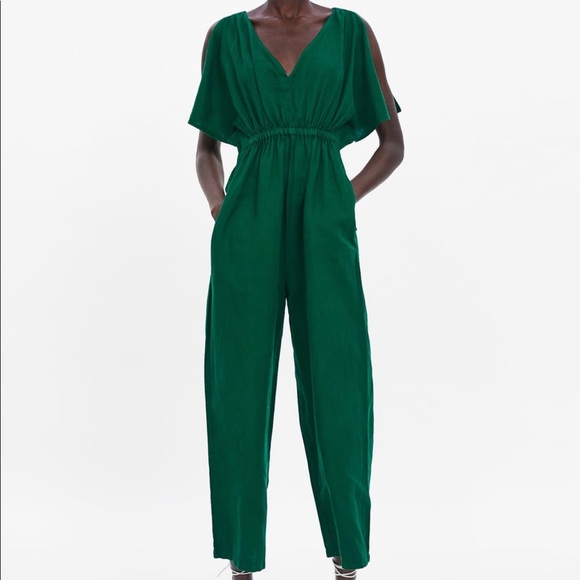 rustic jumpsuit zara